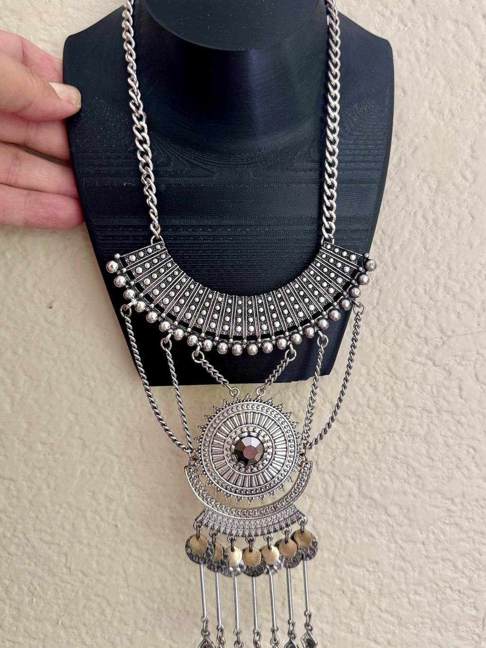 Sole Society Boho Statement Bib
Necklace |  NWT